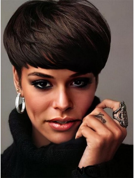 Rihanna Wigs For Sale UK Indian Remy Boycuts Straight Style