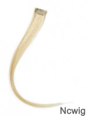 Hairstyles Blonde Straight Remy Human Hair Clip In Hair Extensions