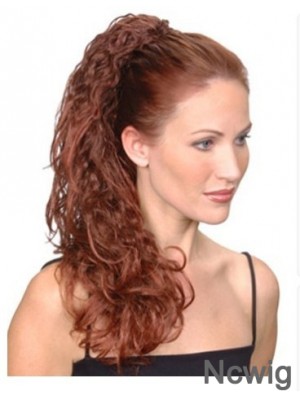 Popular Curly Auburn Ponytails